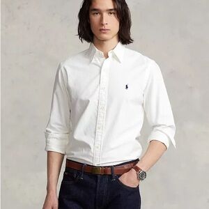 Ralph Lauren White Dress Shirt for Men
